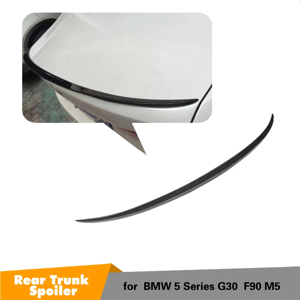 Спойлер заднего багажника из углеродного волокна для BMW F10 F18 седана M Sport G30 G38 2018 2019