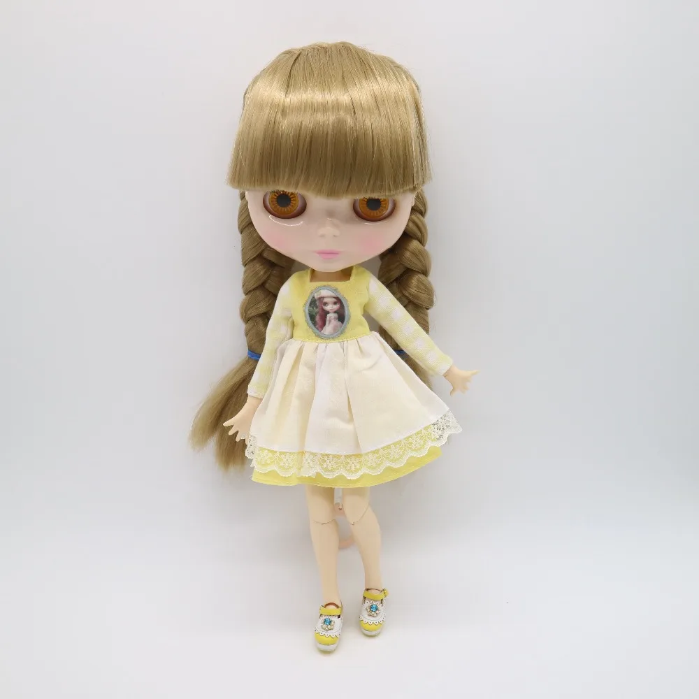 Бесплатная доставка Заводская кукла Blyth с светлыми волосами JGB 74|blythe doll|blythe doll