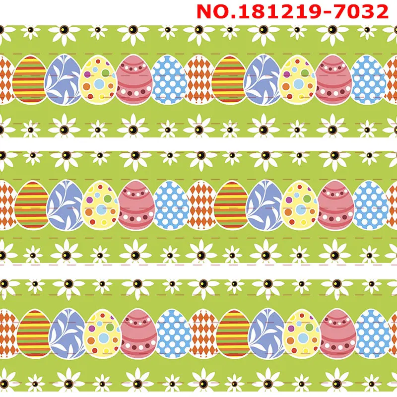 10yards -different sizes -colorful ribbon Easter days pattern printed Grosgrain 7025 | Дом и сад