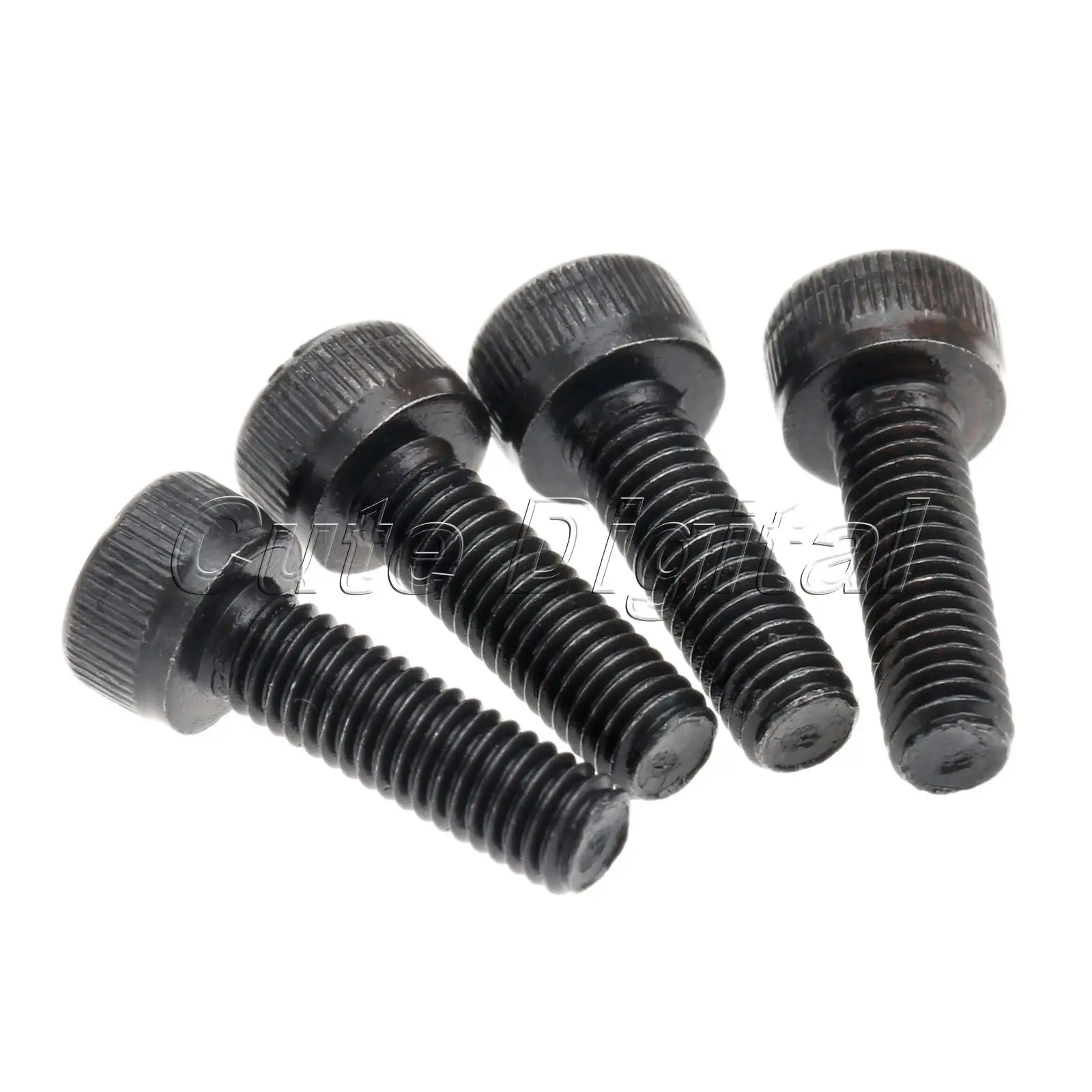 50Pcs M3 x10mm Black Allen Hexagon Repair Screw Hex Socket Head Screws Metal Fasteners Bolts Wooden Box Accessories Wholesale |