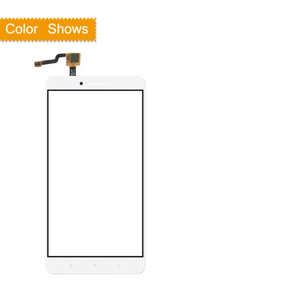 white no gift Для Xiaomi mi Max 1 Max1 сенсорный экран дигитайзер Сенсорная панель Датчик переднее внешнее стекло без ЖК-дисплея Max сенсорный экран - Цвет: white no gift