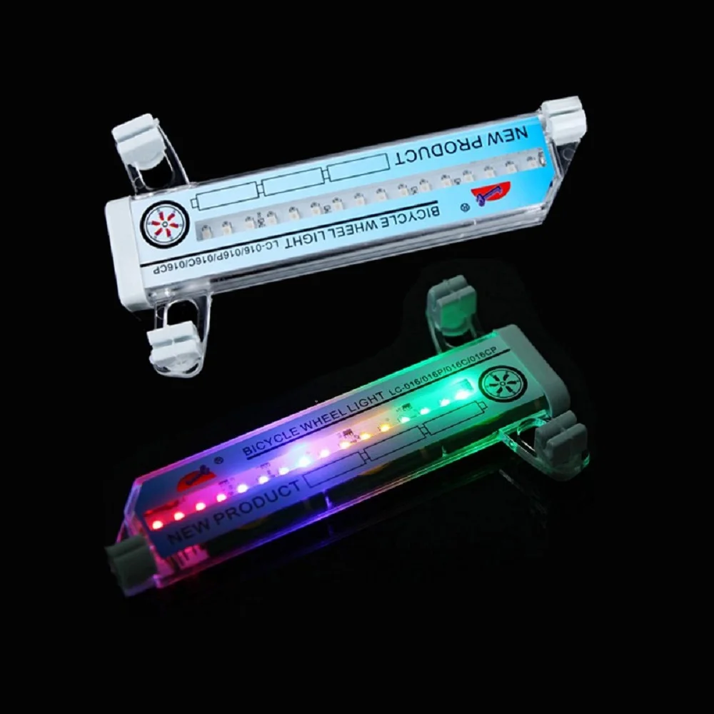 Велосипед мотоцикл Байк шина для колеса огни 32 LED вспышка спица свет лампы