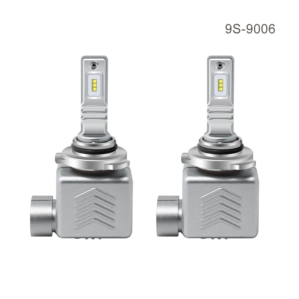 Светодиодные лампы EURS H4 Led H7 H11 H8 H9 для автомобильных фар без ошибок Canbus