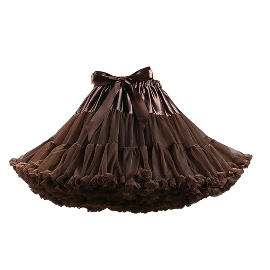 Faldas mujer moda женские модные однотонные танцевальные балетные юбки пачки для