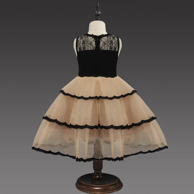 В наличии черные и цвета шампанского кружевные платья с цветочным узором для