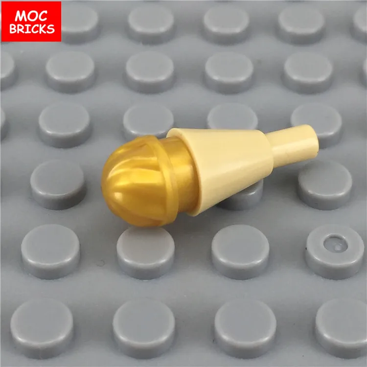 10 шт./лот MOC кирпичи мороженое конусы посуда Город Друзья Новые DIY Развивающие