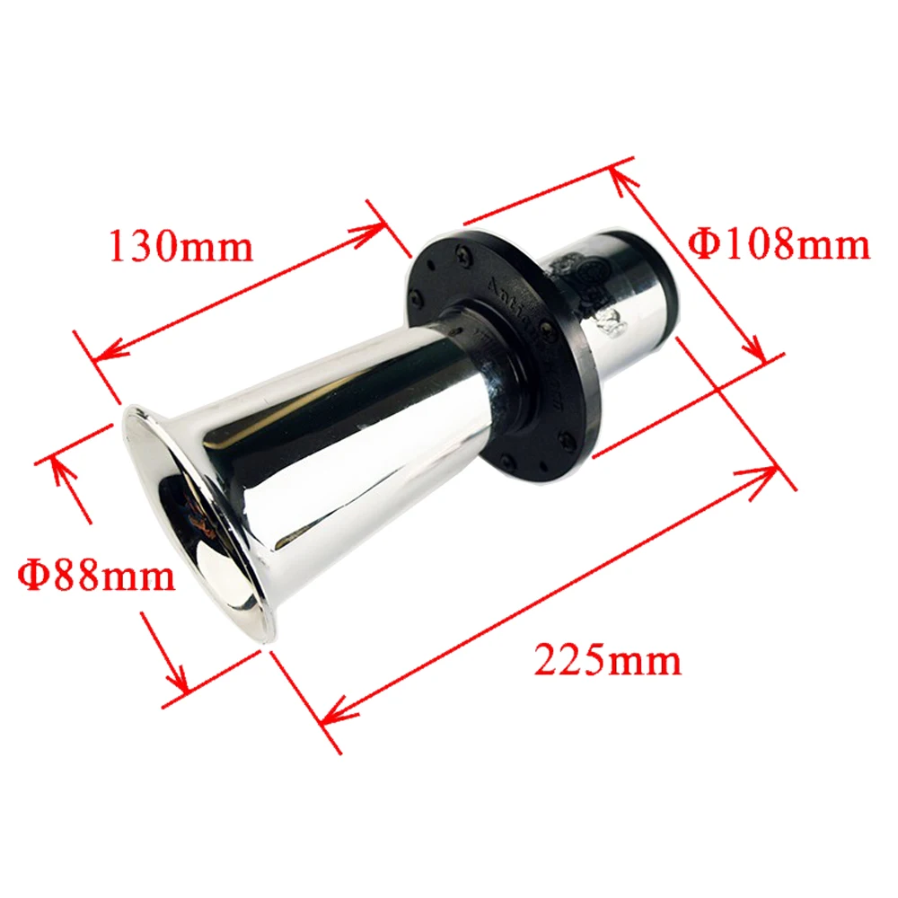 Hippcron автомобильный воздушный рожковый сигнал 12 В клаксон мото 115 дБ громкий