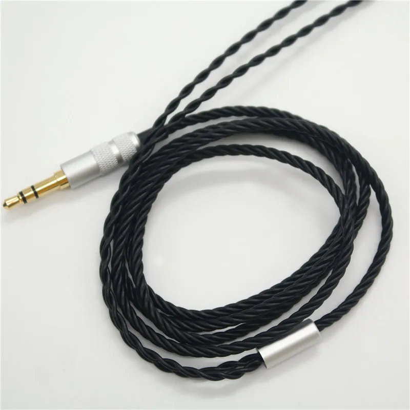 Новинка 4-жильный витой кабель MMCX для наушников Shure SE215 UE900 SE315 SE535 SE846 T1 t2гарнитура и