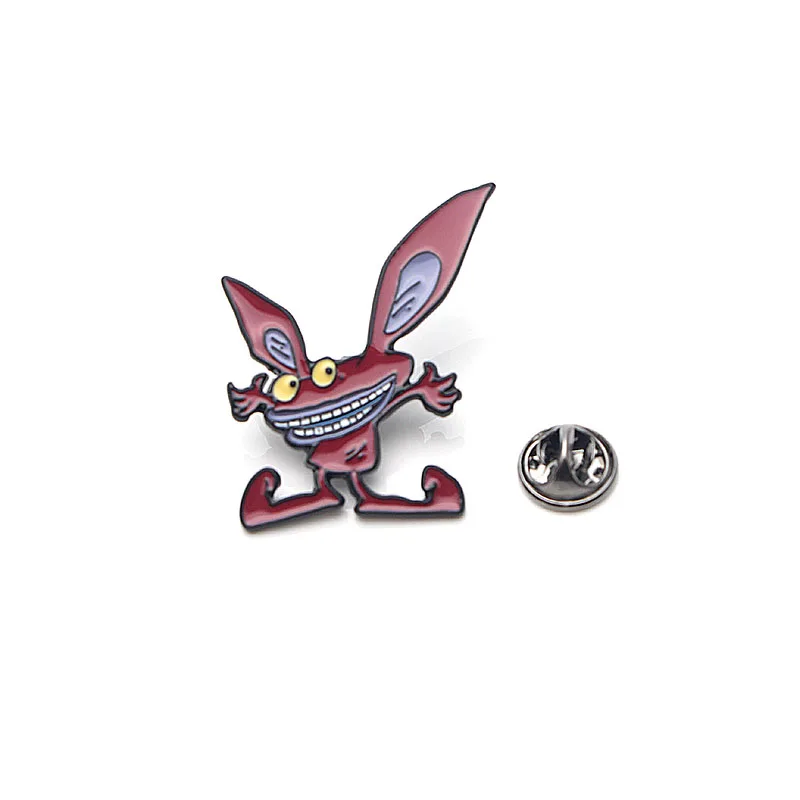 2 DMLSKY Krumm от. Hopesick Монстры Эмаль Булавка Zimbo настоящие Монстры металлические броши и булавки одежда значок шапка булавка M2518 - Окраска металла: 2