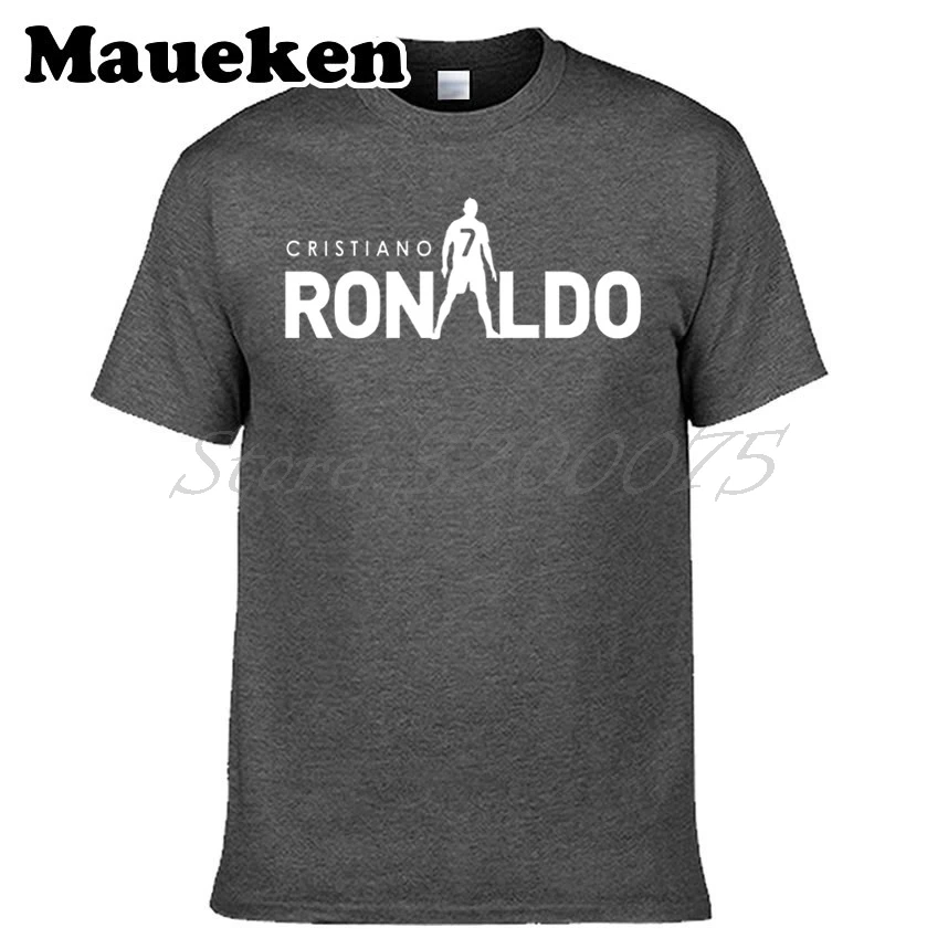 Мужская футболка Portugal 7 Cristiano Ronaldo cr7 с принтом символическим жестом W18070301 | одежда