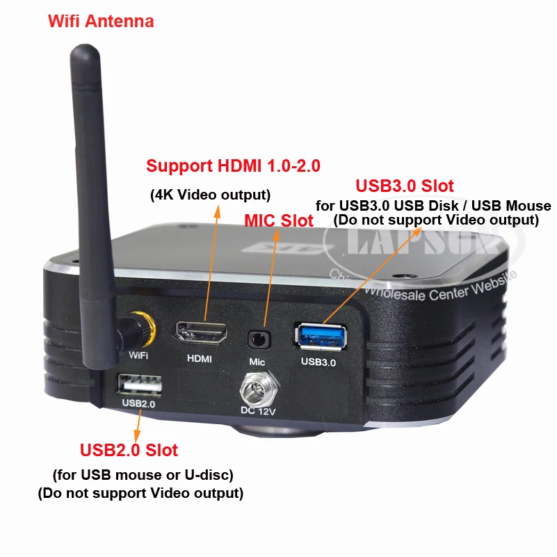 120 ГБ 1/1.7 &quotдатчик 4K UHD HDMI FHD Wi Fi 1080P @ 60fps промышленная микроскоп Цифровая