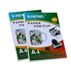 V-HONG бренд, размер A3 A4, сублимационные кружки, нагревательная технология, керамическая литография, стеклянный Хрустальный коврик для мыши, теплопередающая бумага