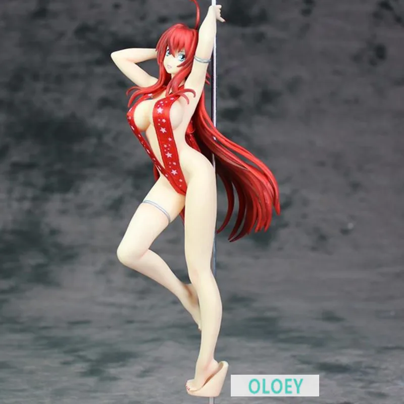 30 см высокая школа DXD аниме полюс танец сексуальная девушка Rias Gremory ПВХ фигурка