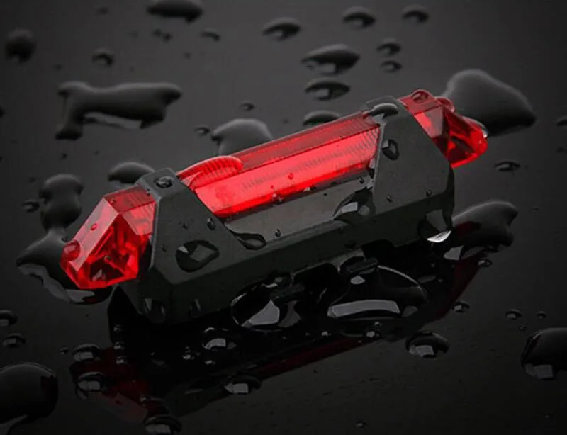 Велосипедный светильник перезаряжаемый светодиодный задний светильник USB безопасность заднего хвоста Предупреждение велосипедный светильник портативный флэш-светильник супер яркий