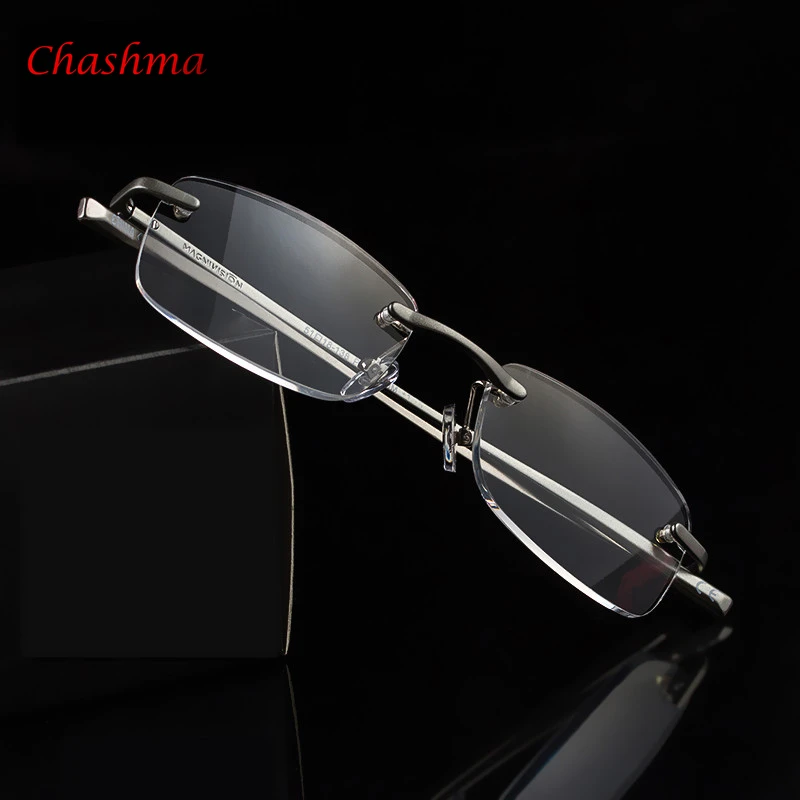 

2017 Luxury Reading Glasses for Women Aluminum Frame Men Presbyopia Eyewear Italy Design Oculos de grau Free shipping