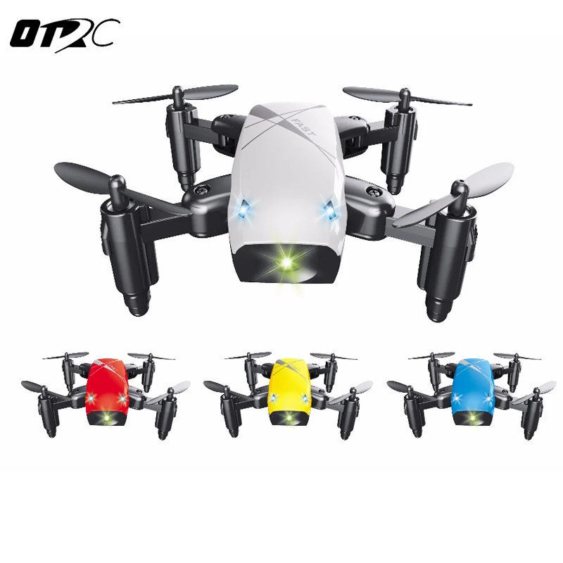 Мини складной карманный Дрон OTRC S9HW с HD камерой FPV RC WIFI Квадрокоптер/Вертолет VS visuo