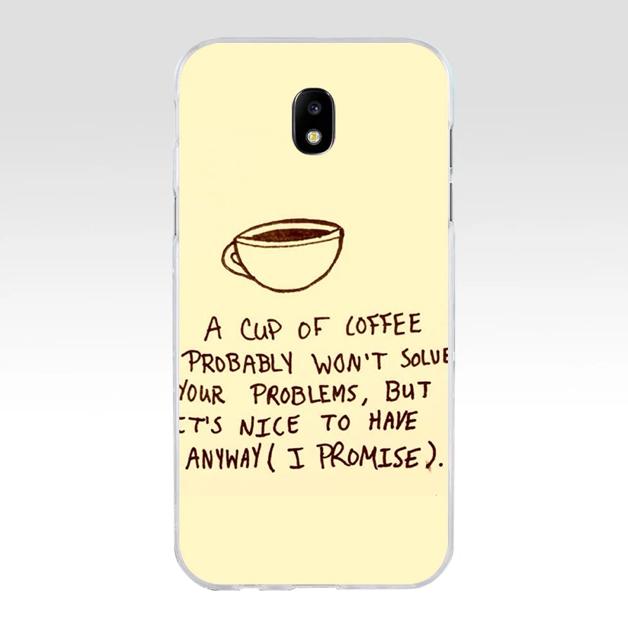 277H Ok But First Coffee Мягкий Силиконовый ТПУ чехол для телефона Samsung j3 j5 j7 2016 2017 a3 a5 a6