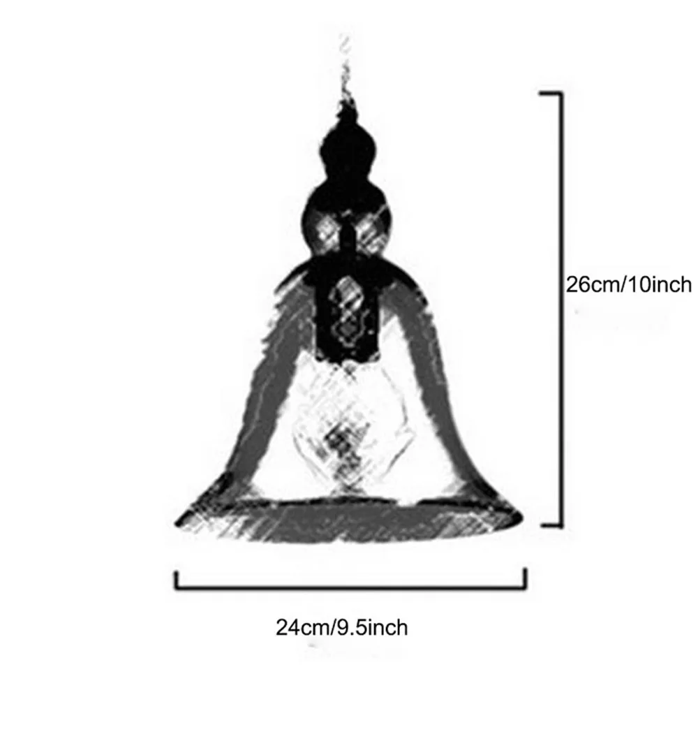 Традиционный промышленный прозрачный стеклянный абажур люстры подвесной