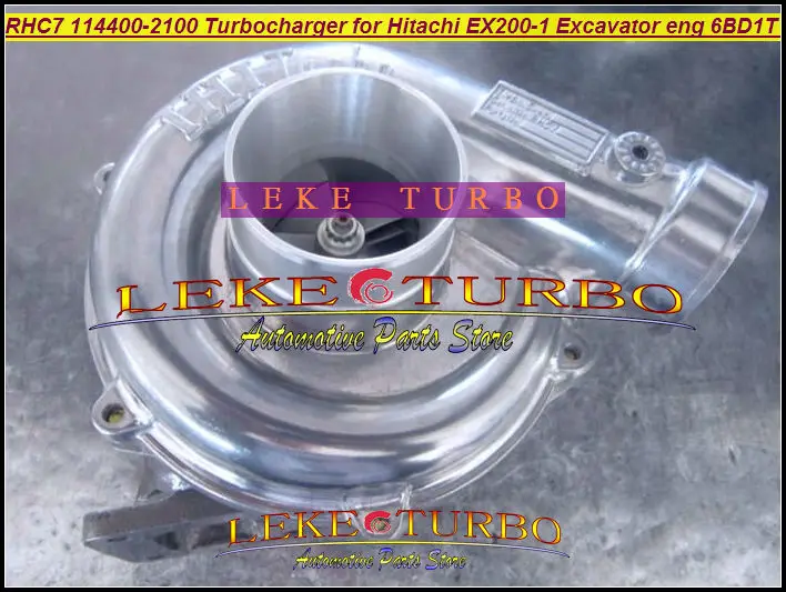 Бесплатная доставка турбокомпрессор RHC7 1 14400 2100 114400 NH170048 для HITACHI двигатель