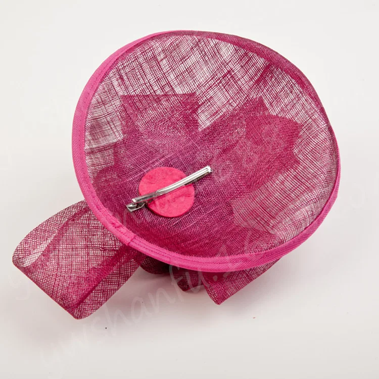 Женские Цветы Вуалетка перо Дамы sinamay шляпа волос Свадебные вечерние вуалетки 2015