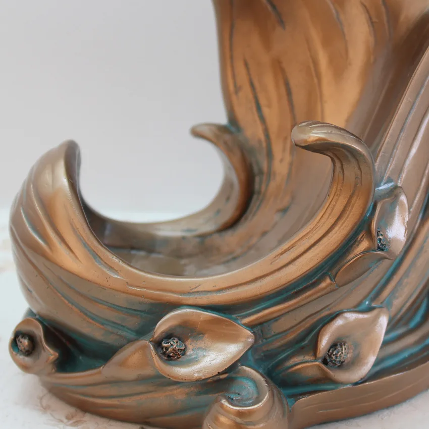 Роскошный домашний декор подставка для вина в виде лося из смолы украшения