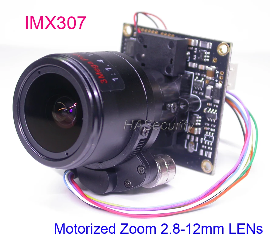 AHD H 1080P моторизованный зум и фокус 2 8 12 мм объектив 1/2.8 &quotSTARVIS IMX307 CMOS + NVP2441 CCTV камера