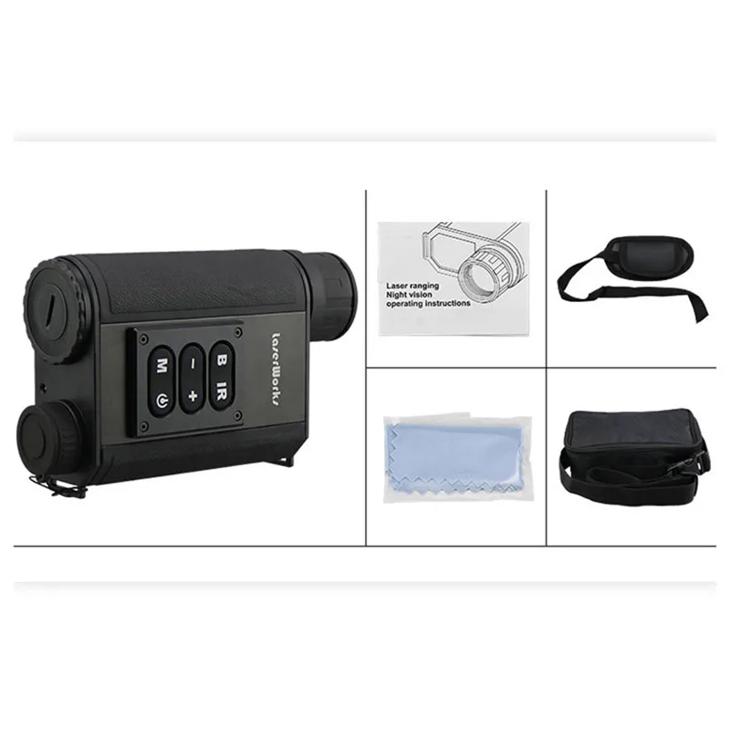 LaserWorks New Updated 6X 32mm Night Vision Rangefinder IR vision digital | Спорт и развлечения
