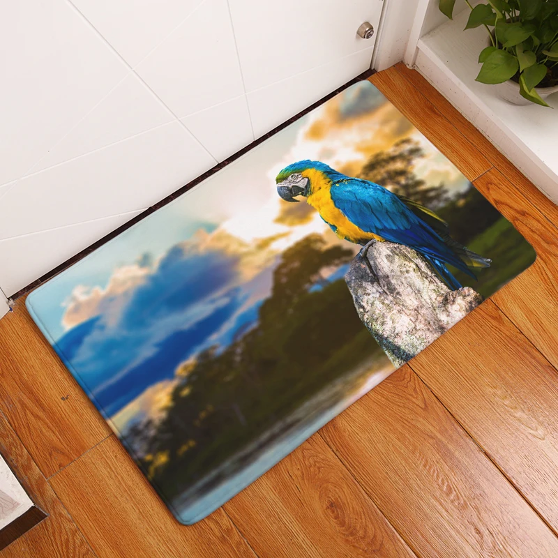 2017 новые высококачественные Придверные коврики с леопардовым принтом для кухни