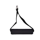 Цельнокроеное платье комплект эластичных лент ручкой веревочки бар крепления поролоновая ручка Dip станции Фитнес Трицепс тренажерный зал черный Цвет