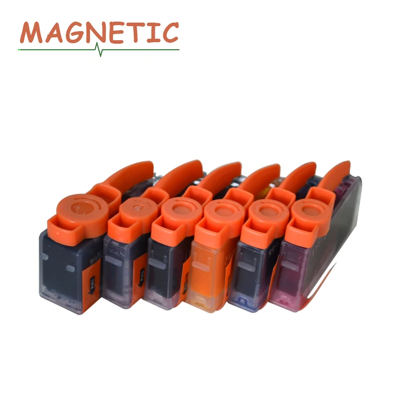 6 видов цветов для Canon PIXMA MG5180 MG5280 MG6180 MG8180 IP4880 IP4980 IX6580 MX888 825 826 шт. PGI825 чернильный
