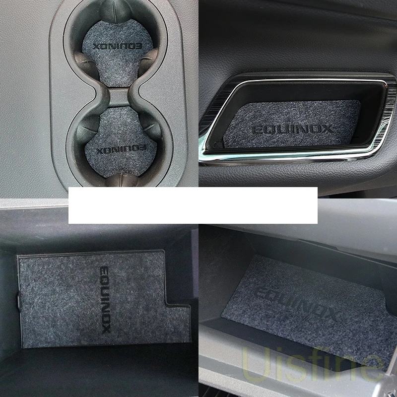 Противоскользящая подставка под дверь защита от пыли аксессуары для Chevrolet Equinox 2017