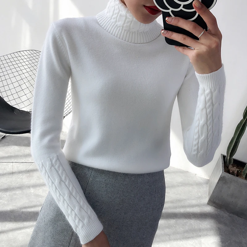 Женский свитер сезон осень-зима 2018 кашемировый вязаный женский и пуловер джемпер