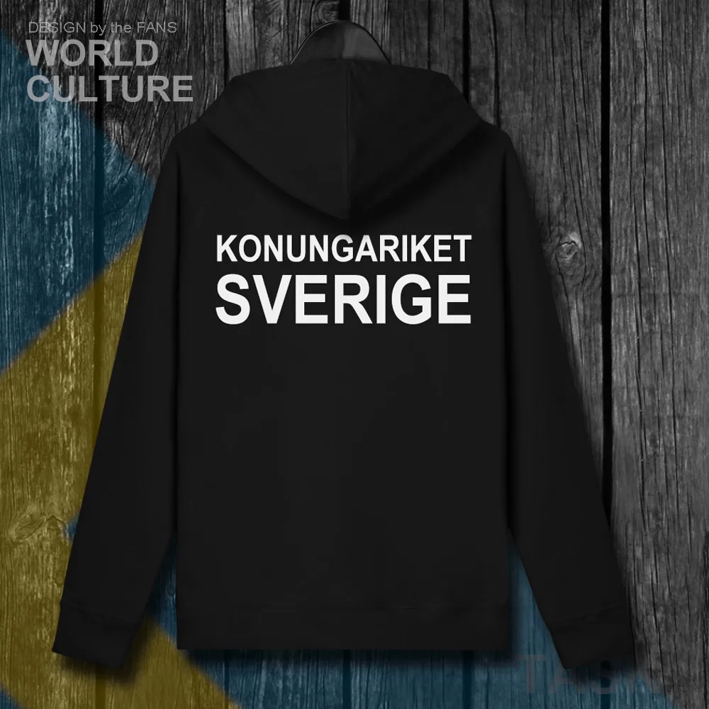 Мужская Флисовая Толстовка Swede SE We свитшот с капюшоном на молнии для зимы|Мужские