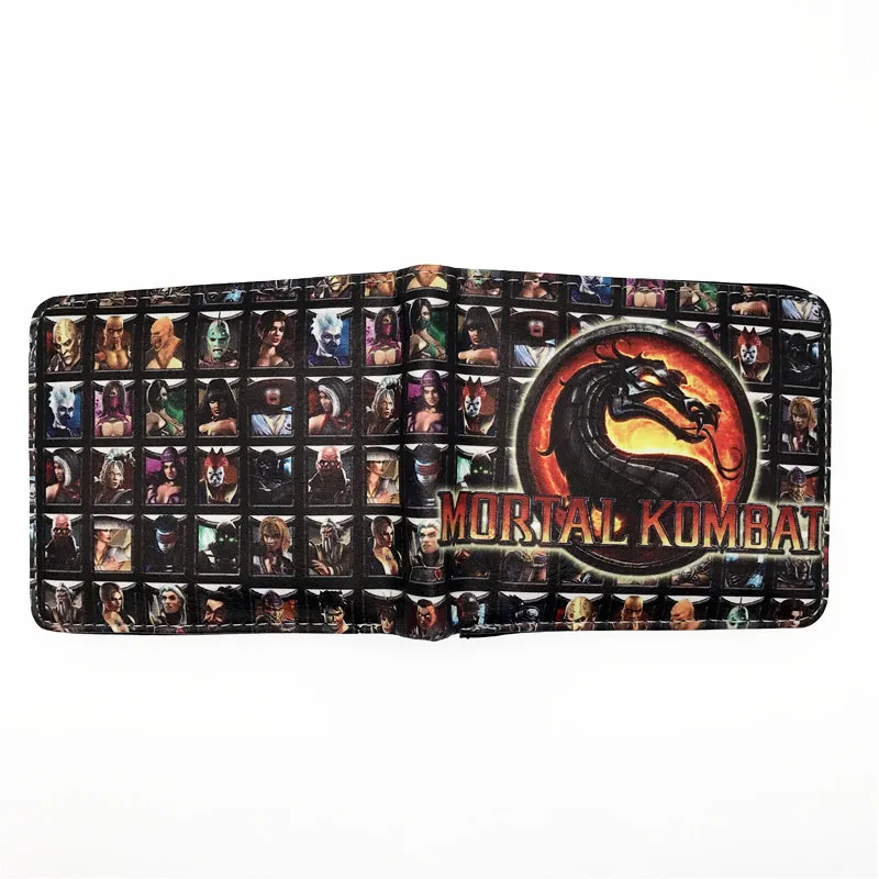 Игровой короткий кошелек Mortal Kombat Thor Saw наизнанку Чаки Thundercats Halo кредитный Oyster