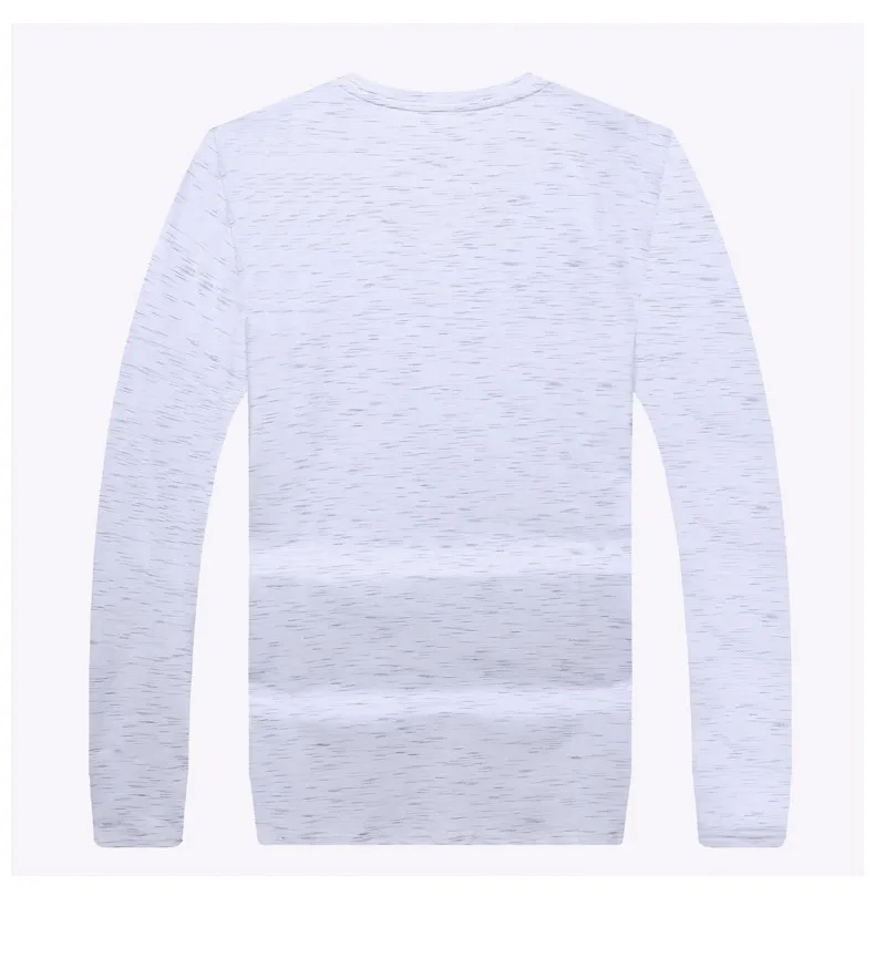 Новые Большие размеры 8XL 7XL 6XL 5XL весенние мужские футболки полосатая футболка с длинными рукавами Повседневная сплошная футболка с круглым вырезом эластичная