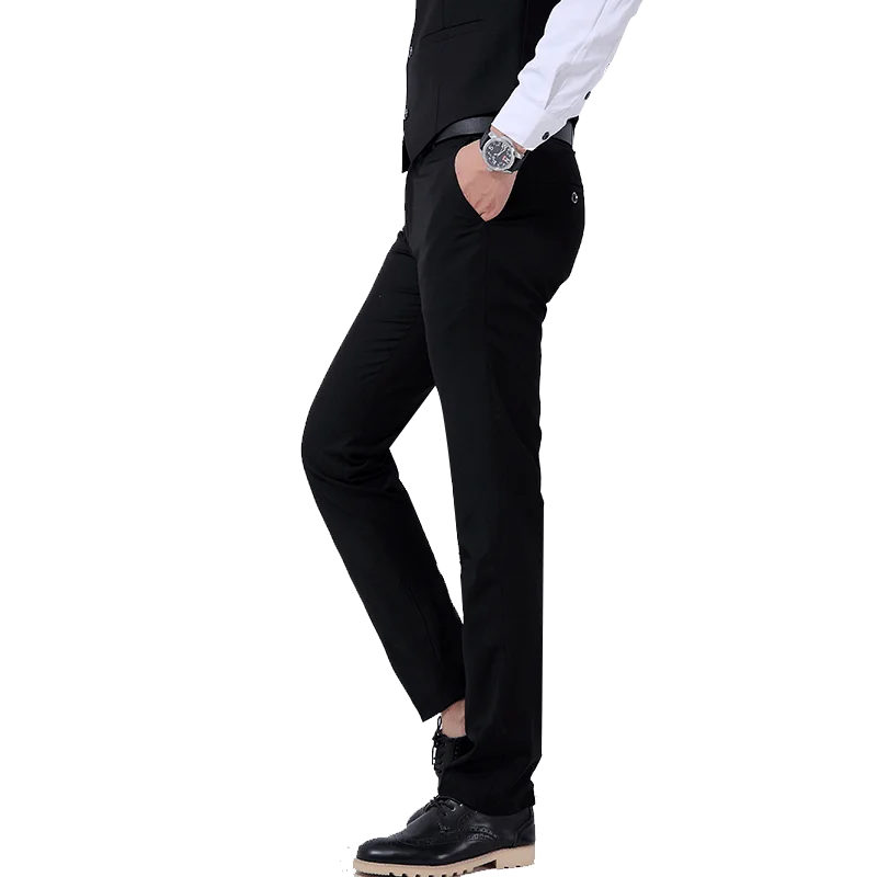 Мужской костюм брюки сплошной цвет большой размер высокое качество мужские