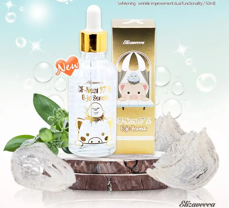 Elizavecca Gold CF-Nest 97% B-Jo сыворотка 50 мл EGF крем для лица Уход за кожей морщин эластичность увлажнение и отбеливание корейская косметика