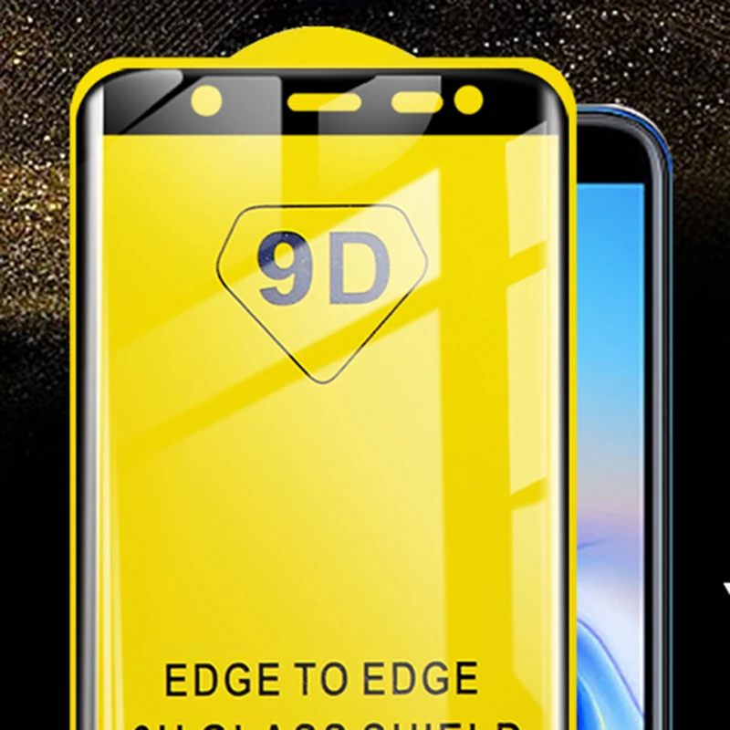 Защитное стекло для samsung j7 prime j2 galaxy j 7 j8 j4 j6 j5 j3 pro 2018 экрана samsug 9d | Мобильные