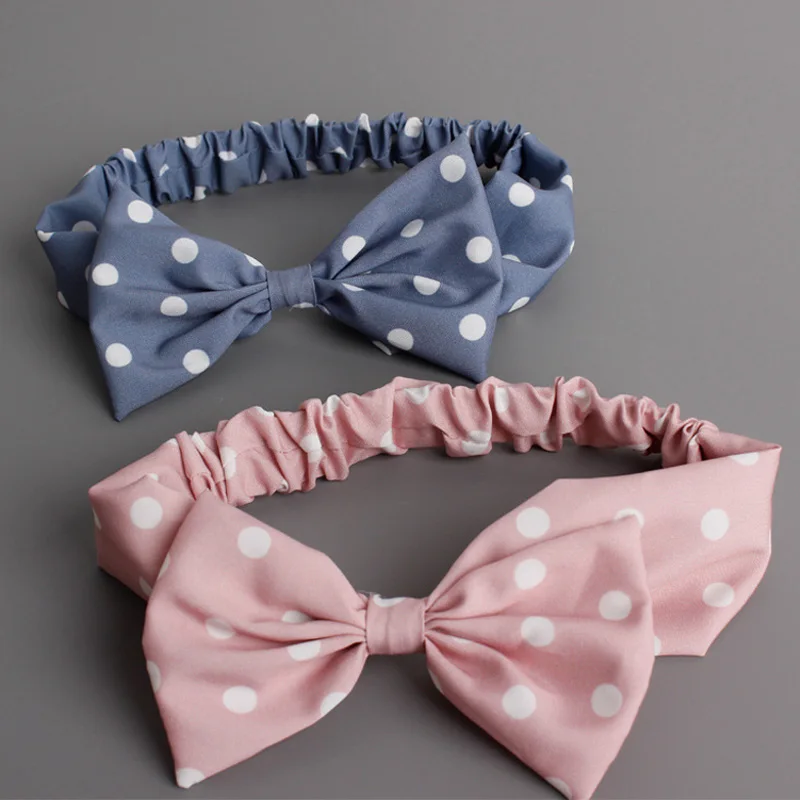 2 шт. Детская повязка на голову с бантом аксессуары для волос fille bebes бандо Флорес
