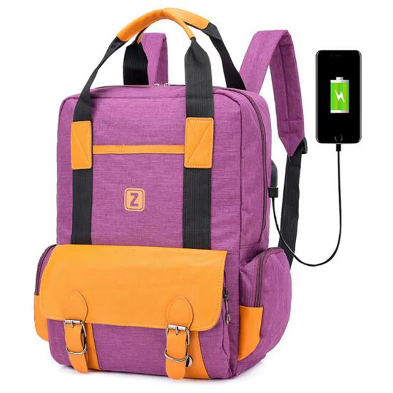 USB Интерфейс школьные сумки для подростков мальчиков и девочек оксфордская