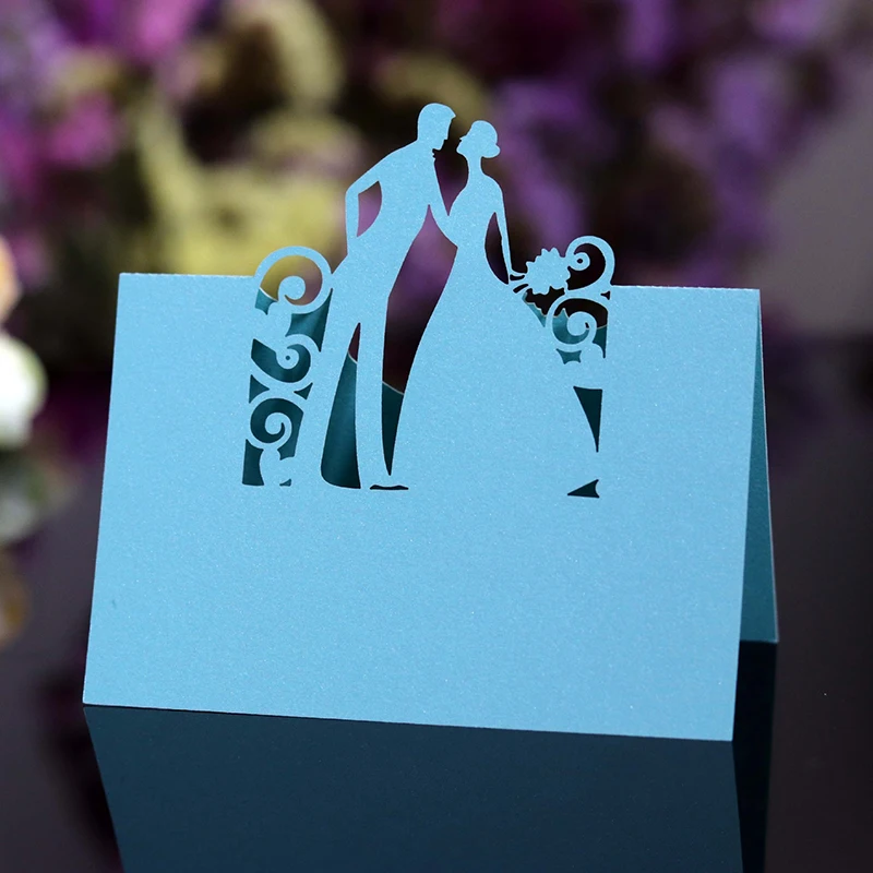 50 шт. Лазерная резка для стола невесты и жениха | Дом сад