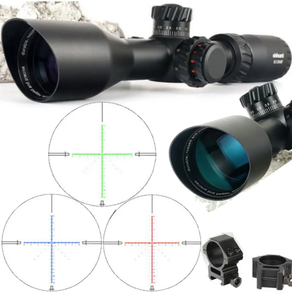 Ohhunt HL 3 12X44 SF охотничий оптический прицел стеклянная гравированная сетка RGB с