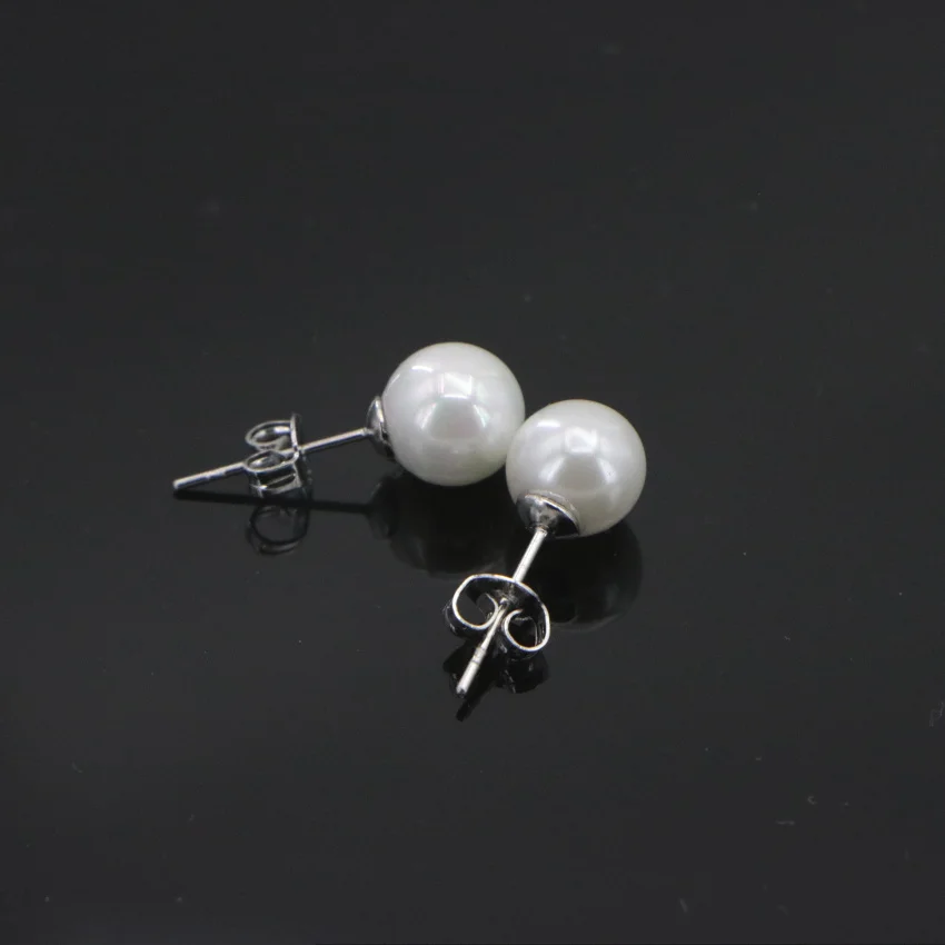 5 шт./комплект женские серьги гвоздики с искусственным жемчугом|pearl stud earrings|fashion