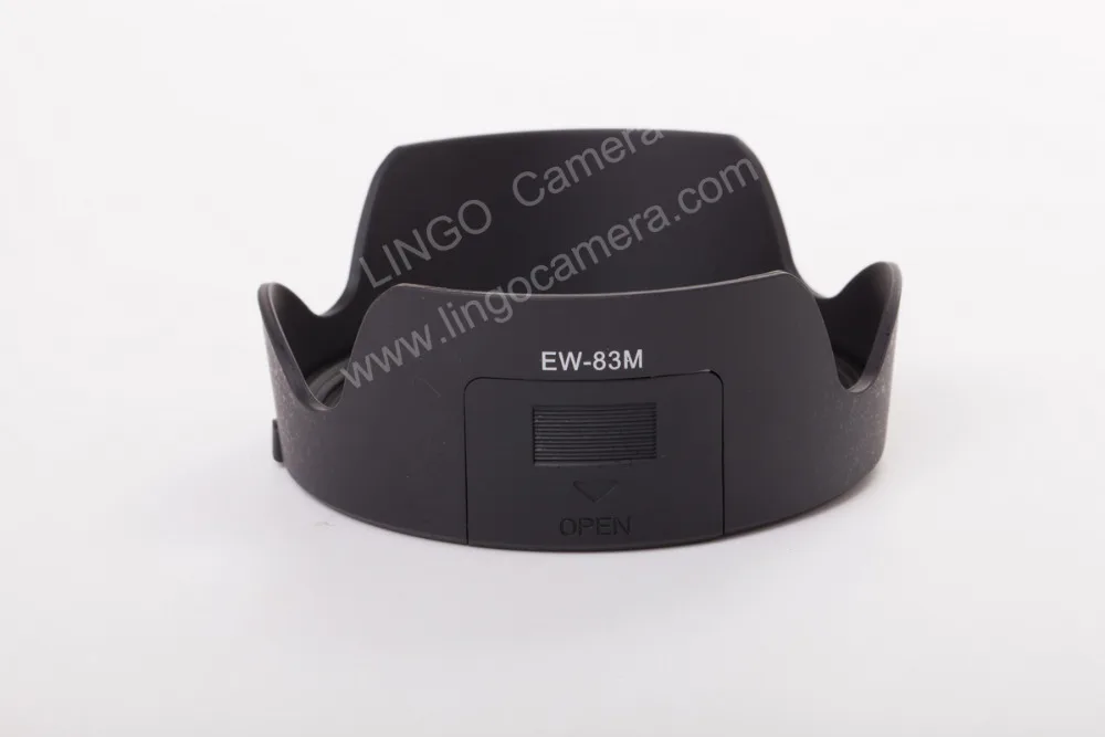 Байонетная бленда для объектива Canon EF 24 105 мм f/3 5 6 IS STM сменная Крышка EW 83M|lens hood for