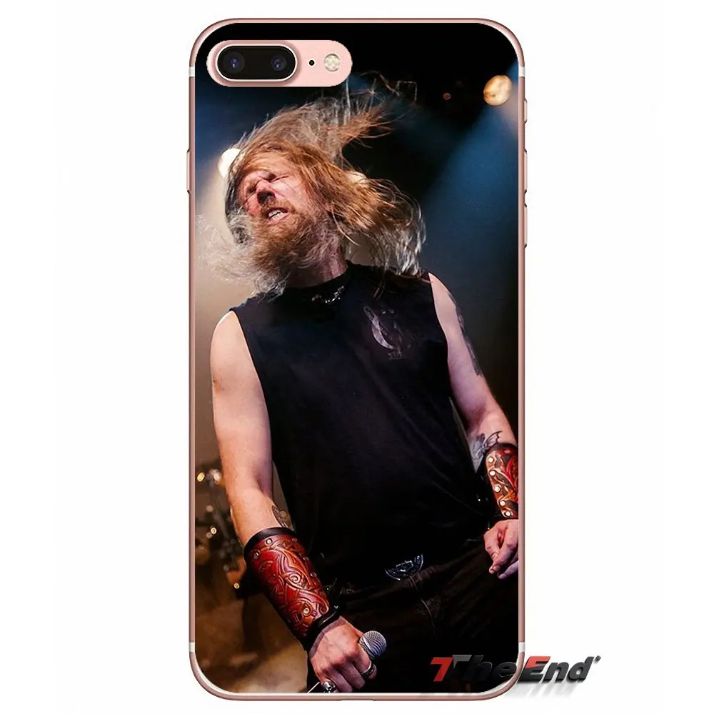 Мягкий ТПУ чехол для iPhone X 4 4S 5 5S 5C SE 6 6S 7 8 Plus Samsung Galaxy J1 J3 J5 J7 A3 A5 2016 2017 Johan Hegg от Amon Amarth |
