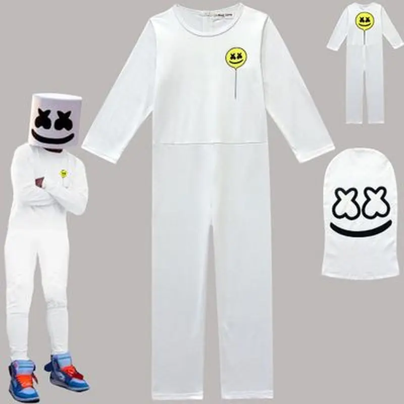 Детская маска диджея marshmello украшение для мальчиков боди с героями мультфильмов