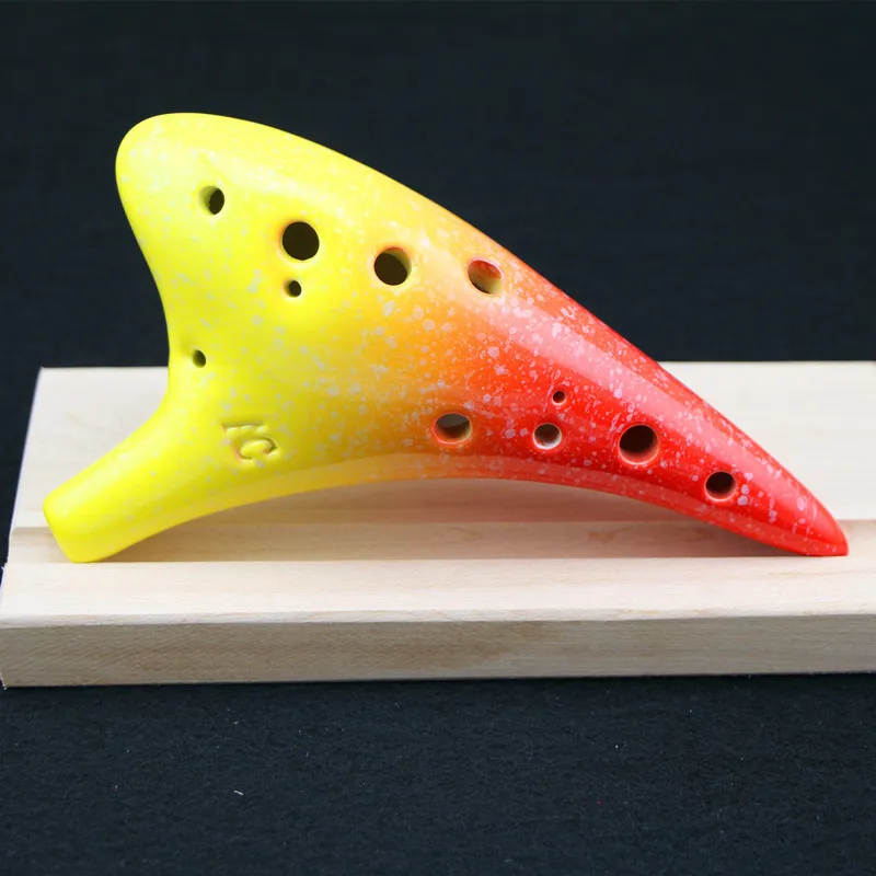 Новинка 2018 12 Конг Тао отверстий Высокая флейта звезда C ocarina хорошая интонация