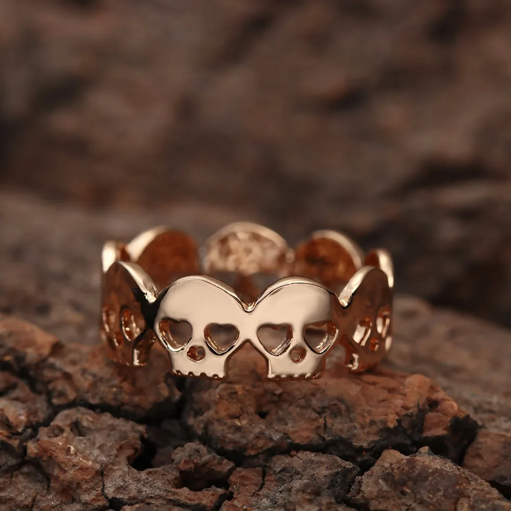Женское кольцо в стиле хип хоп с круглыми суставами|skeleton ring|rings bohoring ring |