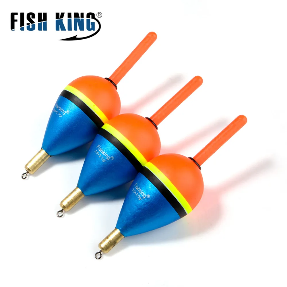 FISH KING 1 шт. рыболовный поплавок Barguzinsky Fir медная длина 80 85 мм Вес 6 0 г/8 5 г/9 г