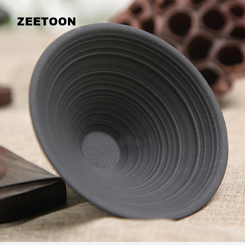 Японская чайная чашка Zen из вулканической скалы кунг-фу грубая керамика чайный